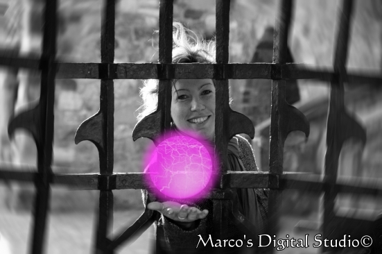 Wendy making magic